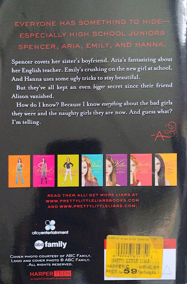 ⁦Pretty Little Liars
By Sara Shepard⁩ – תמונה ⁦2⁩