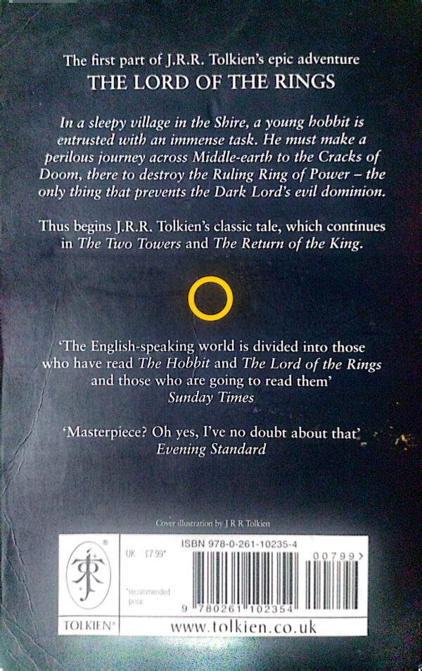⁦The Fellowship of the Ring
Author: J.R.R. Tolkien⁩ – תמונה ⁦2⁩