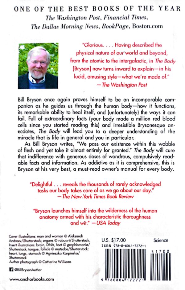 ⁦In The Body: A Guide for Occupants by Bill Bryson⁩ – תמונה ⁦2⁩