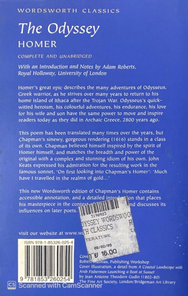 ⁦The Odyssey
By Homer⁩ – תמונה ⁦2⁩