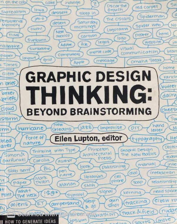 Graphic Design Thinking: Beyond Brainstorming by Ellen Lupton