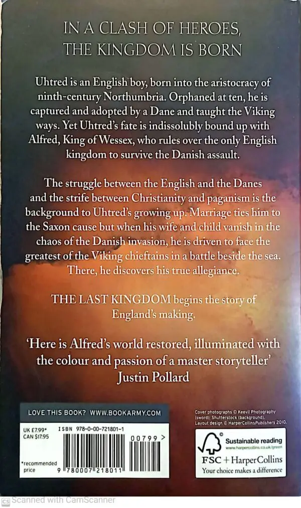 ⁦The Last Kingdom / Bernard Cornwell⁩ – תמונה ⁦2⁩