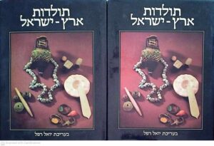 צילום של הספר תולדות ארץ-ישראל / יואל רפל (כרכים א'+ב')