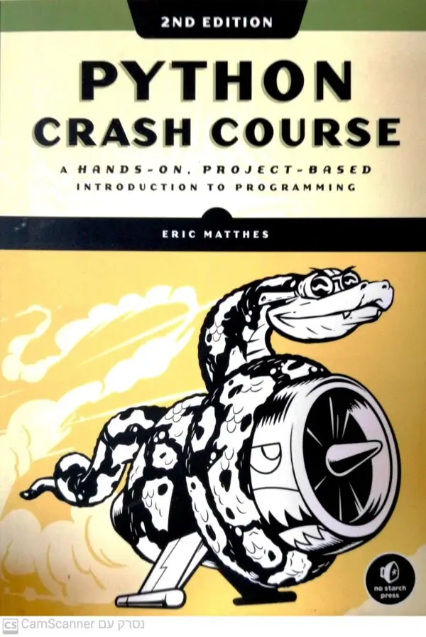 Python Crash Course (2nd Edition) by Eric Matthes