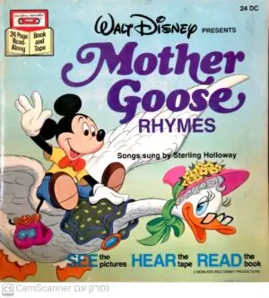 Walt Disney Presents Mother Goose Rhymes (cassette not included)