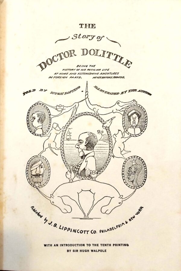 ⁦The Story of Doctor Dolittle
By Hugh Lofting⁩ – תמונה ⁦2⁩