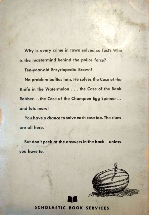 ⁦Encyclopedia Brown, Boy Detective by Donald J. Sobol⁩ – תמונה ⁦3⁩