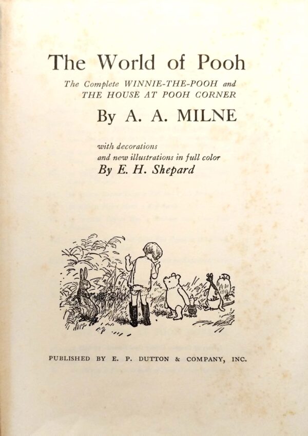 ⁦Now We Are Six
By A. A. Milne (1957 edition)⁩ – תמונה ⁦3⁩