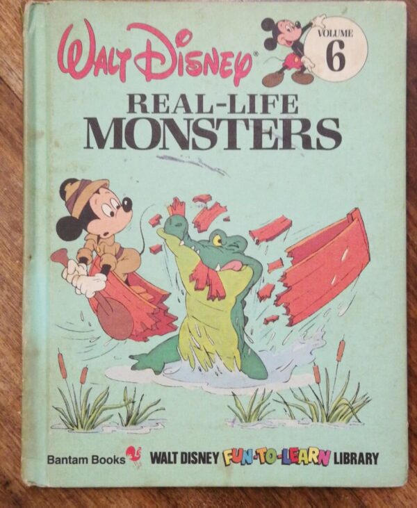 Walt Disney Fun-To-Learn Library 6: Real-Life Monsters by Disney