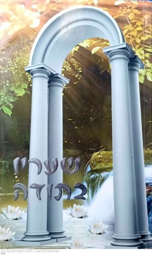 שעריו בתודה / הרב שלום ארוש