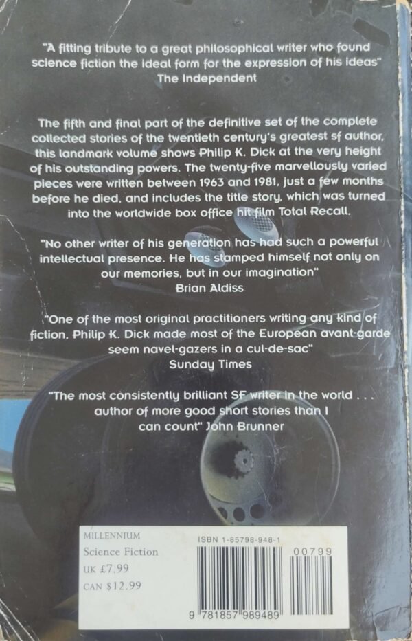 ⁦We Can Remember It for You Wholesale: Collected Stories Volume 5 / Philip K. Dick⁩ – תמונה ⁦2⁩