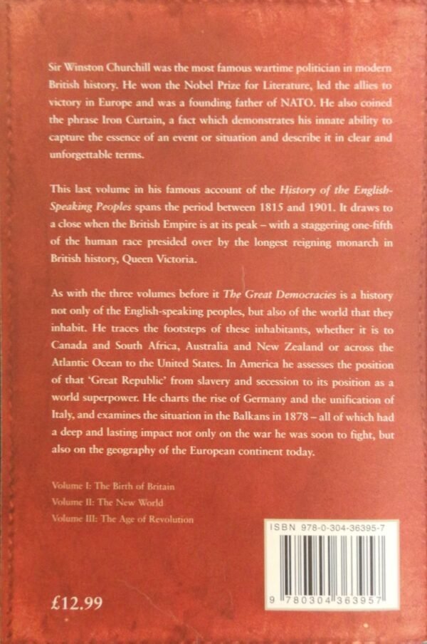 ⁦A History of the English-Speaking Peoples: Volume 4 – The Great Democracies by Winston S. Churchill⁩ – תמונה ⁦2⁩