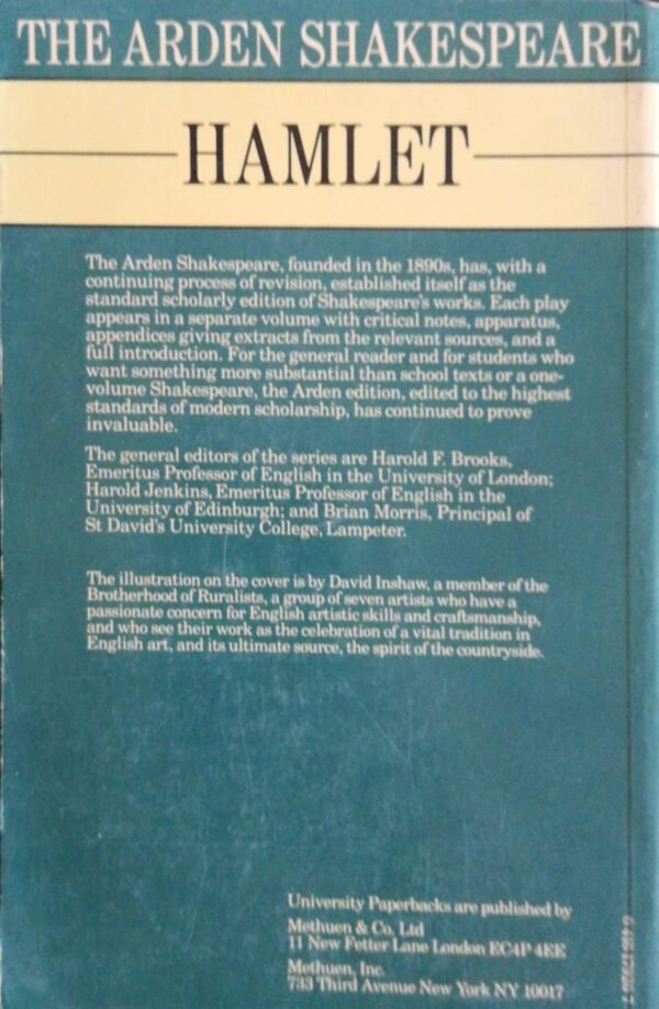 ⁦Hamlet / William Shakespeare (The Arden Shakespeare, edited by Harold Jenkins, 1982)⁩ – תמונה ⁦2⁩