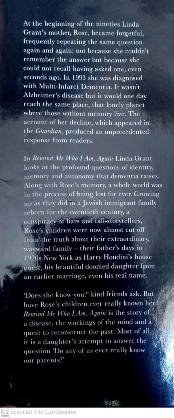 ⁦Remind Me Who I Am, Again by Linda Grant⁩ – תמונה ⁦3⁩