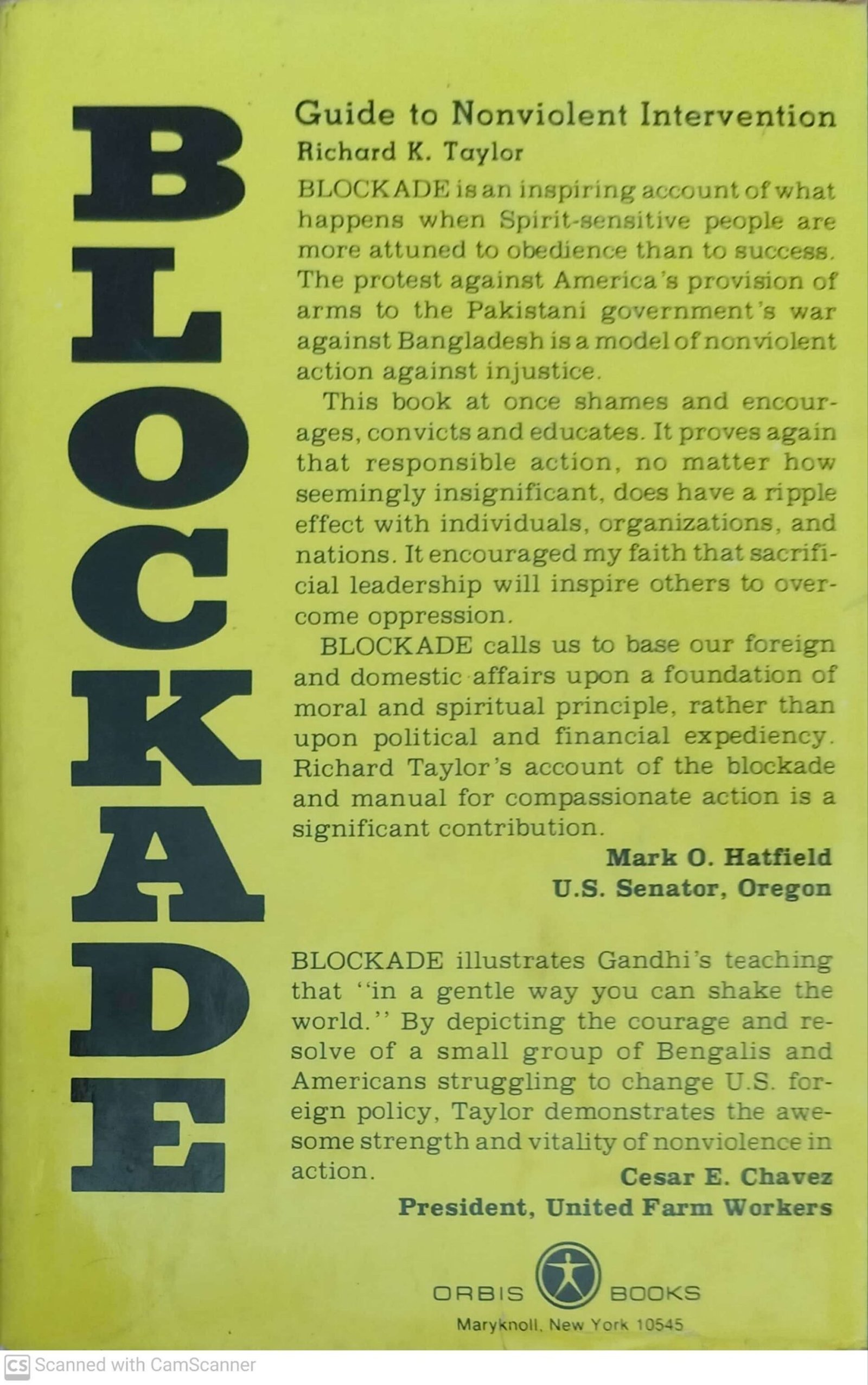 צילום של הספר Blockade by Richard K. Taylor