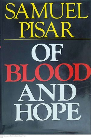 צילום של הספר Of Blood and Hope by Samuel Pisar