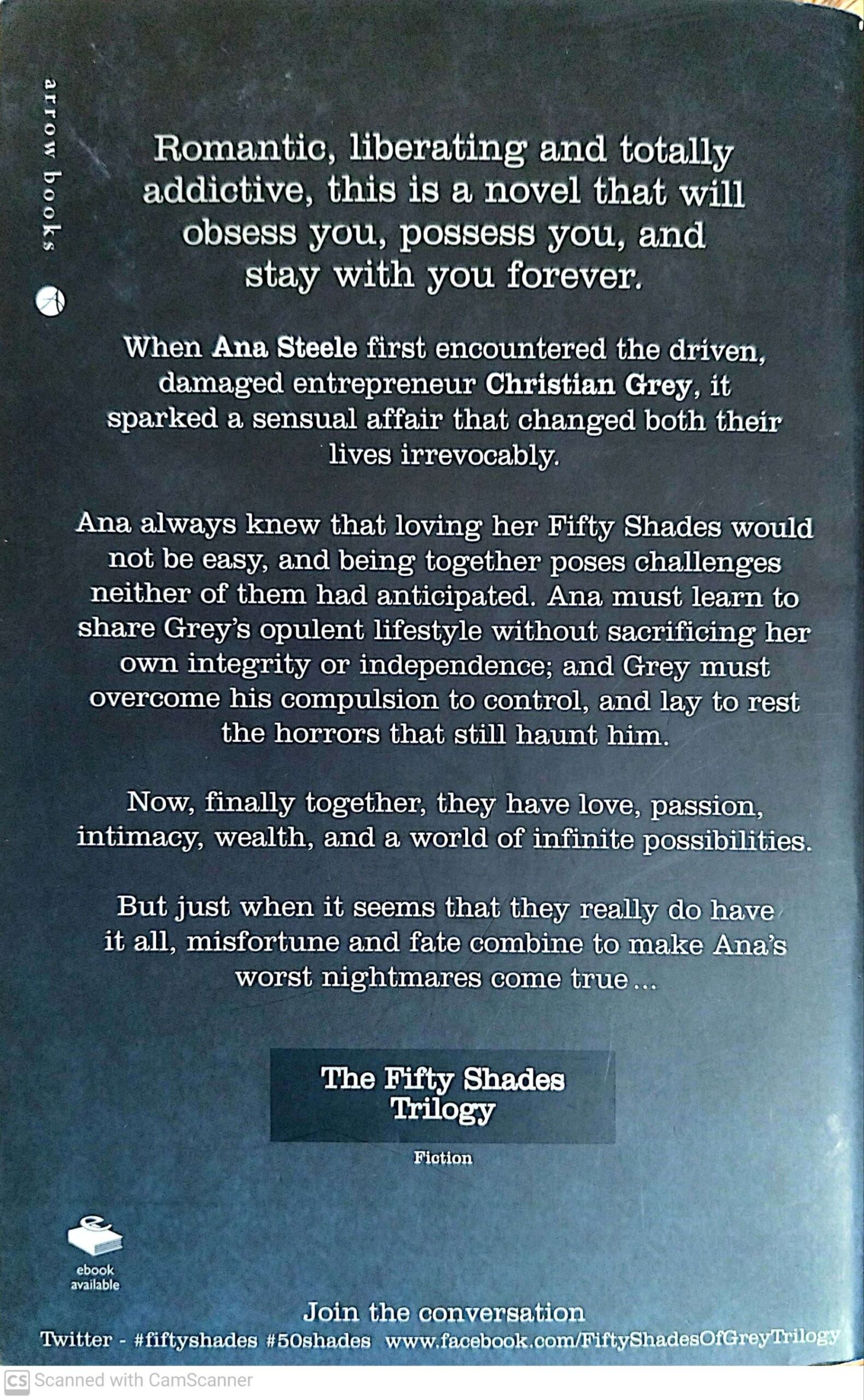 צילום של הספר Fifty Shades Freed by E.L James