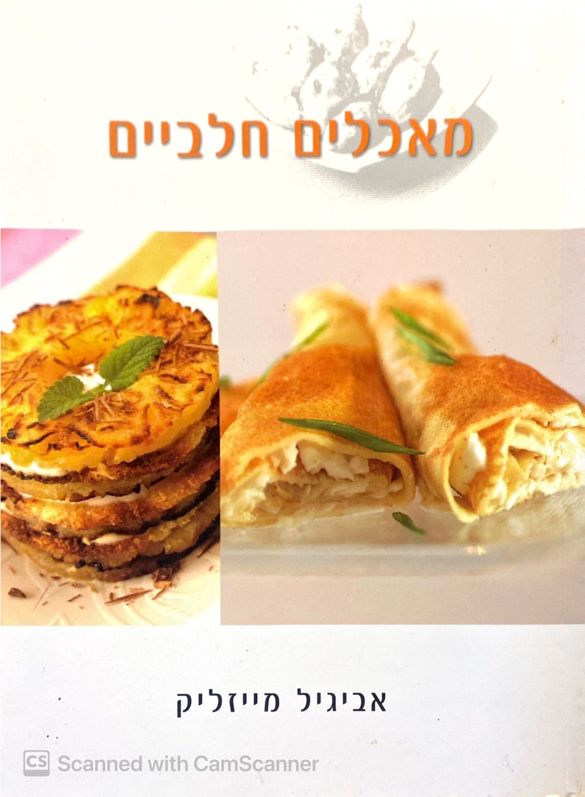 צילום של הספר מאכלים חלביים / אביגיל מייזליק