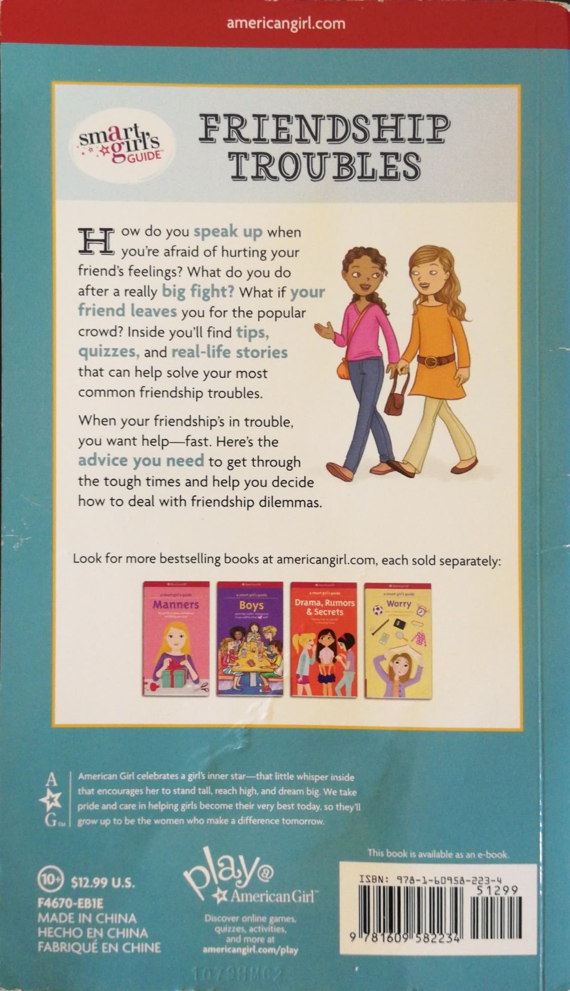צילום של הספר A Smart Girl’s Guide: Friendship Troubles / Patti Kelley Criswell