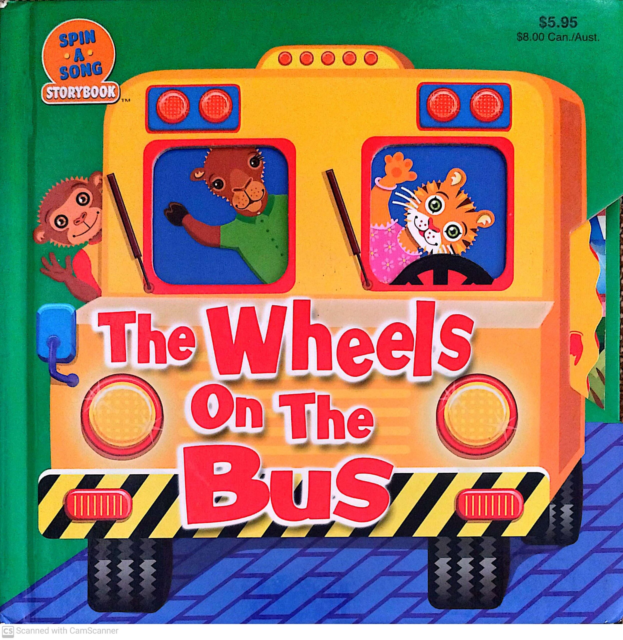צילום של הספר The Wheels on the Bus
