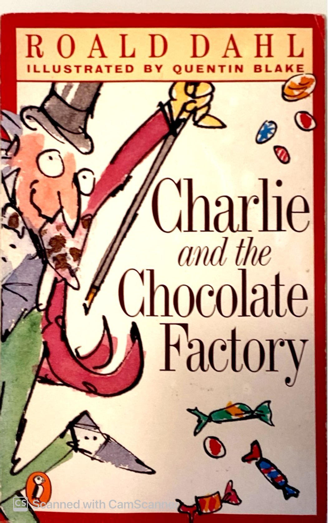 צילום של הספר Charlie and the Chocolate Factory
by Roald Dahl | Illustrated by Quentin Blake