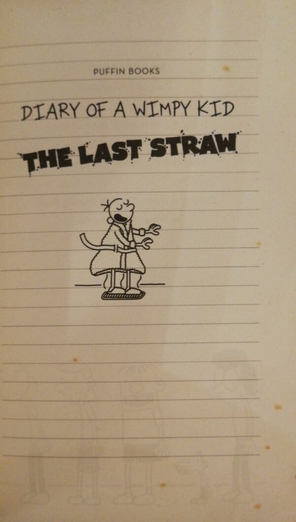 ⁦Diary of a Wimpy kid 3: The Last Straw by Jeff Kinney⁩ – תמונה ⁦2⁩