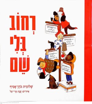 צילום של הספר רחוב בלי שם / שלומית כהן אסיף (ספריית פיג'מה)