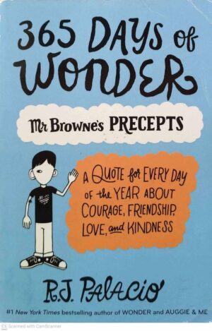 צילום של הספר 365 Days of Wonder: Mr. Browne’s Precepts by R. J. Palacio