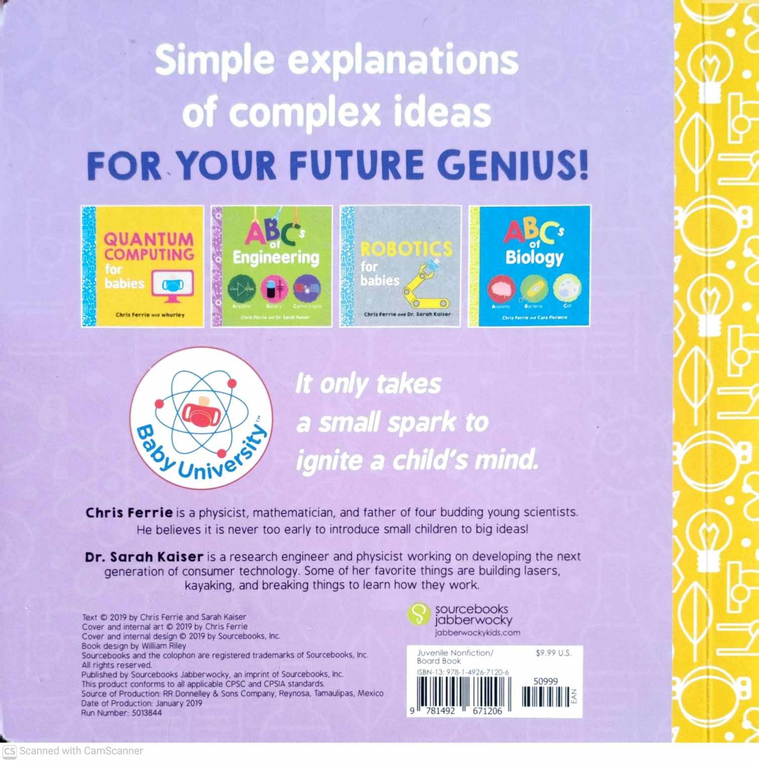 צילום של הספר Neural Networks for Babies — Chris Ferrie & Sarah Kaiser