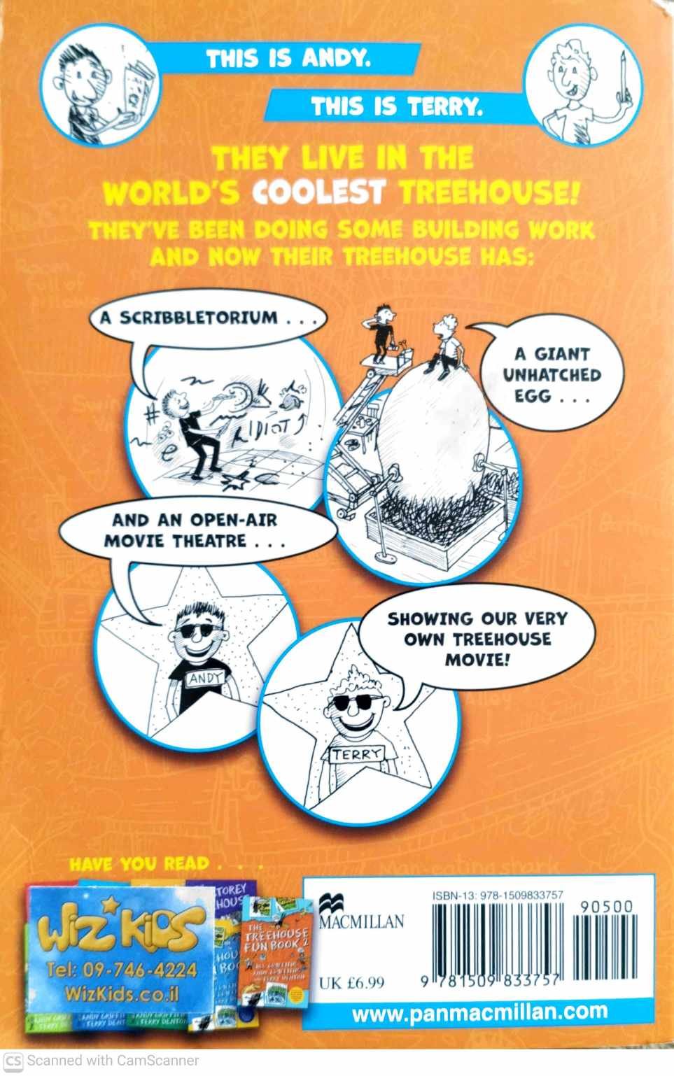 צילום של הספר The Treehouse Books 6: The 78-Storey Treehouse by Andy Griffiths & Terry Denton