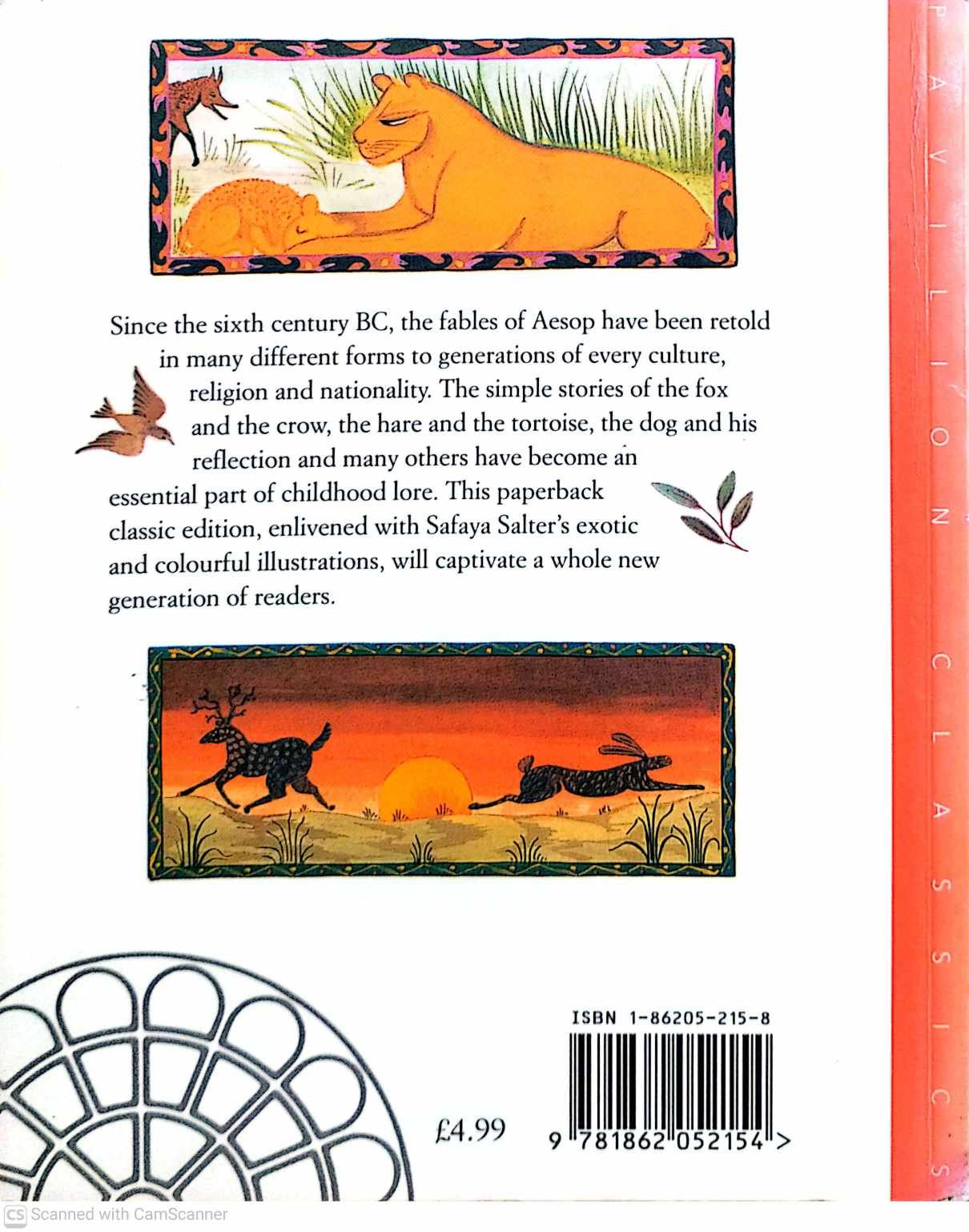צילום של הספר Aesop’s Fables by Safaya Salter & Anne Gatti