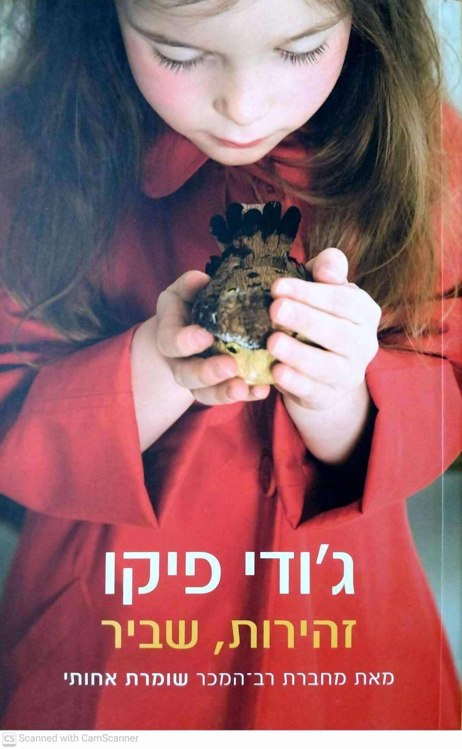 צילום של הספר זהירות, שביר / ג'ודי פיקו