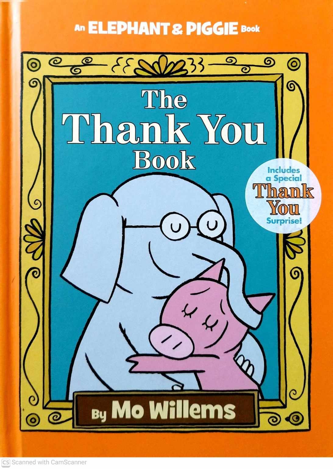 צילום של הספר The Thank You Book! / Mo Willems