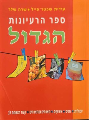 צילום של הספר ספר הרעיונות הגדול / עידית שכטר-פייל • שרה שלר