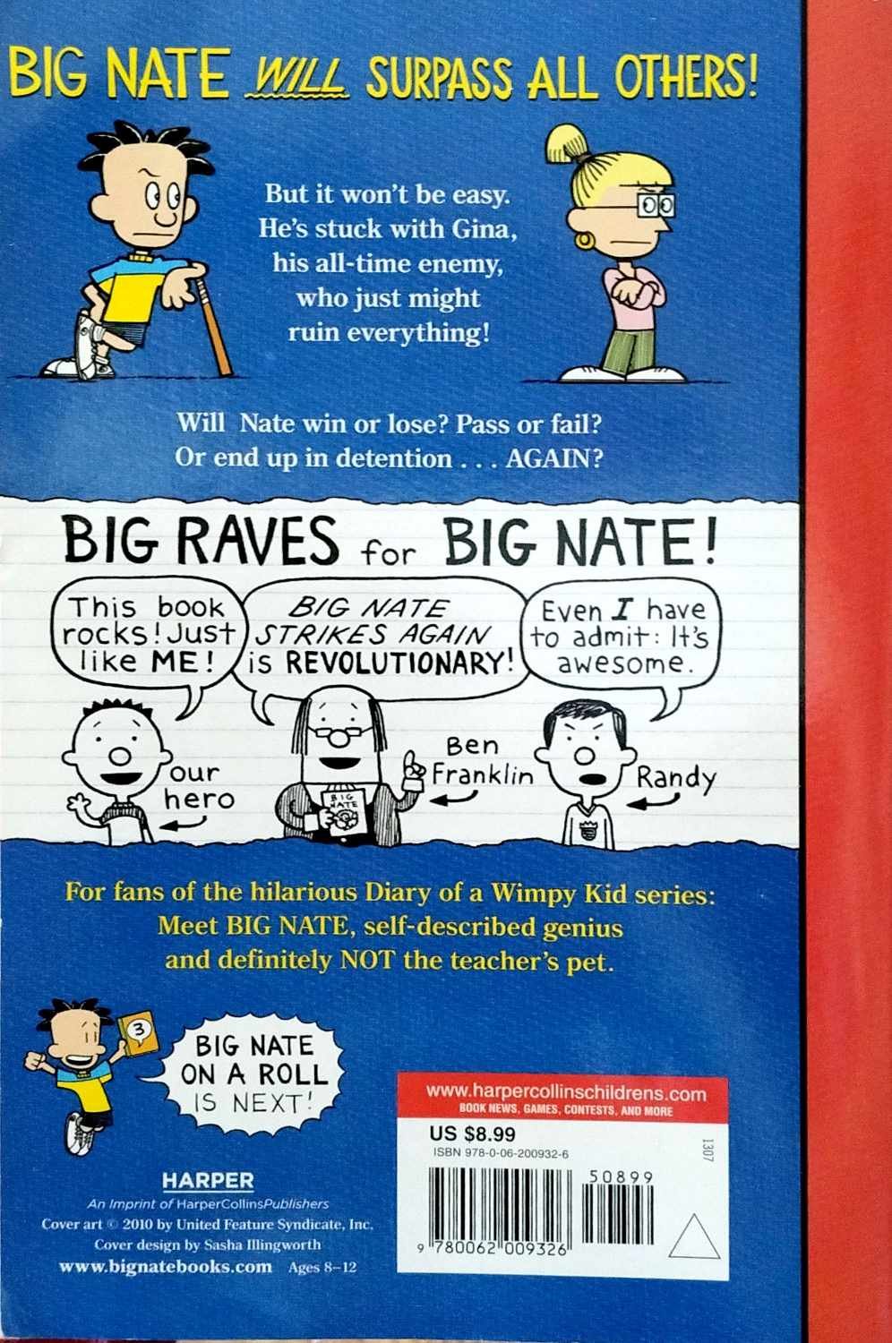 צילום של הספר Big Nate 2: Big Nate Strikes Again / Lincoln Peirce