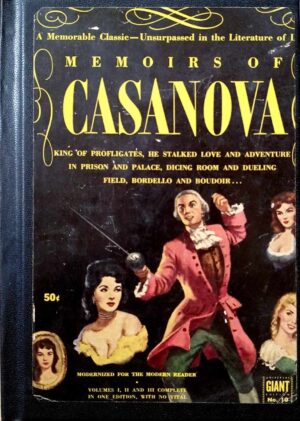 צילום של הספר The Memoirs of Casanova / Giacomo Casanova