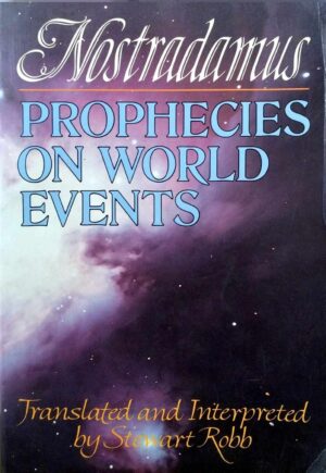צילום של הספר Prophecies on World Events / Nostradamus