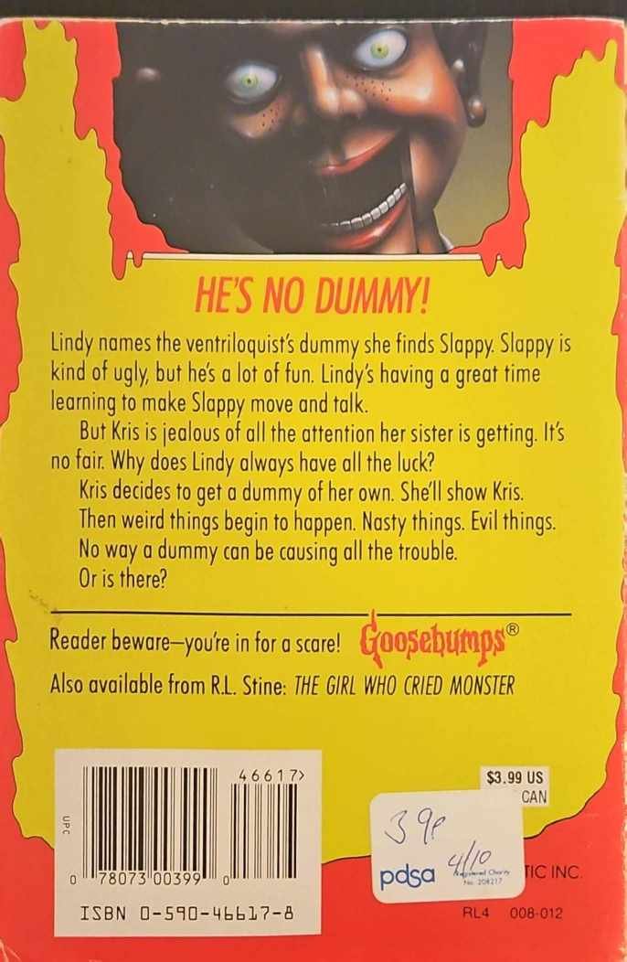 צילום של הספר Goosebumps #7: Night of the Living Dummy / R. L. Stine
