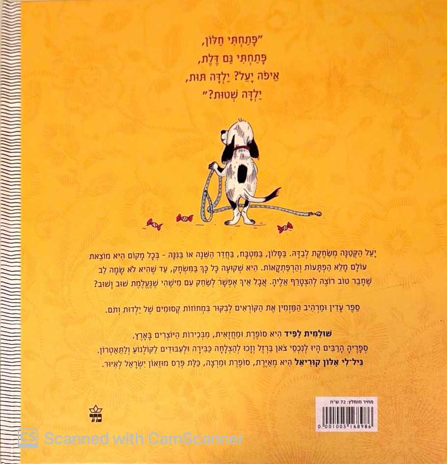 צילום של הספר יעל מתחבאת / שולמית לפיד