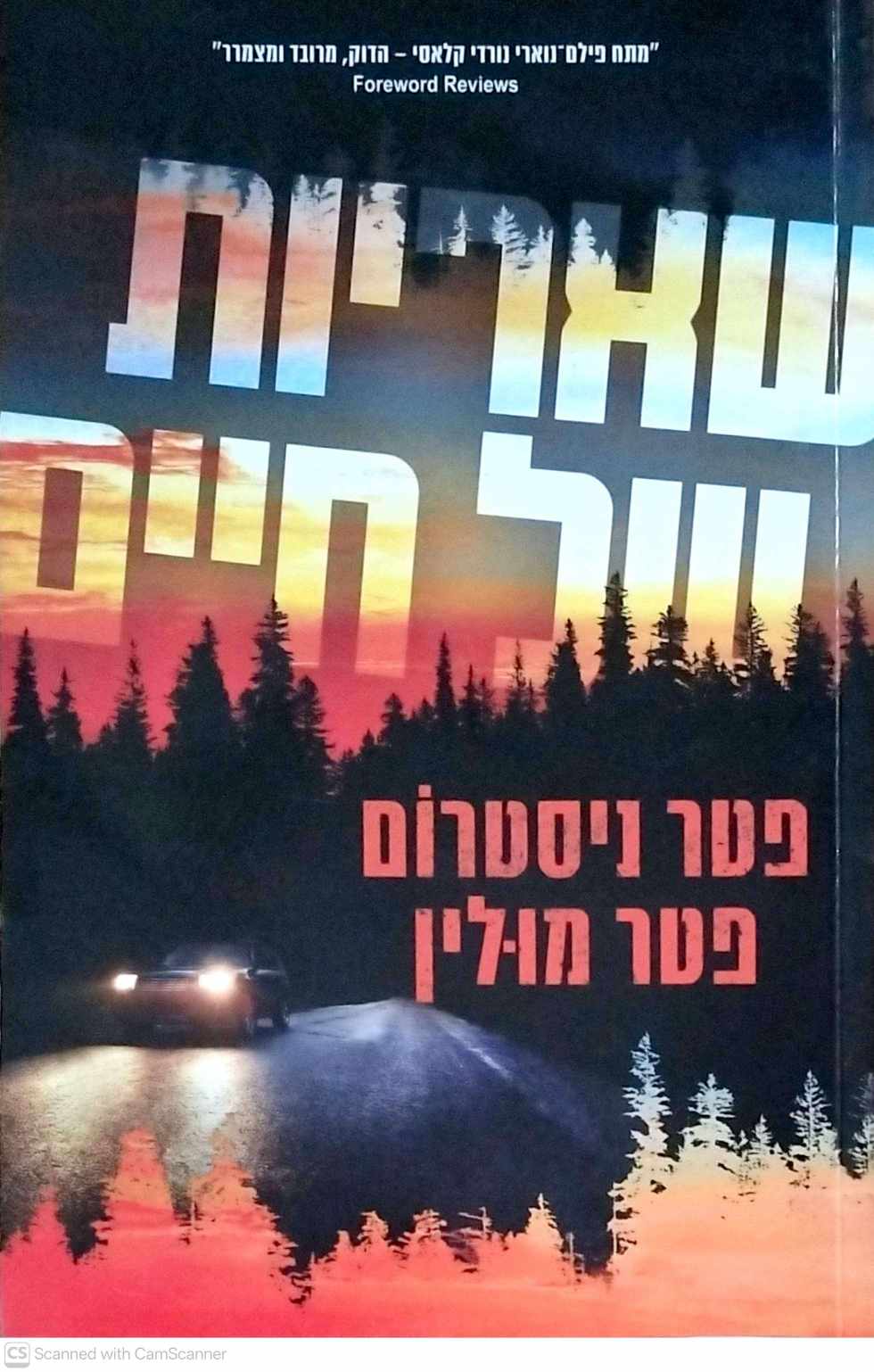 צילום של הספר שאריות של חיים / פטר ניסטרום • פטר מולין