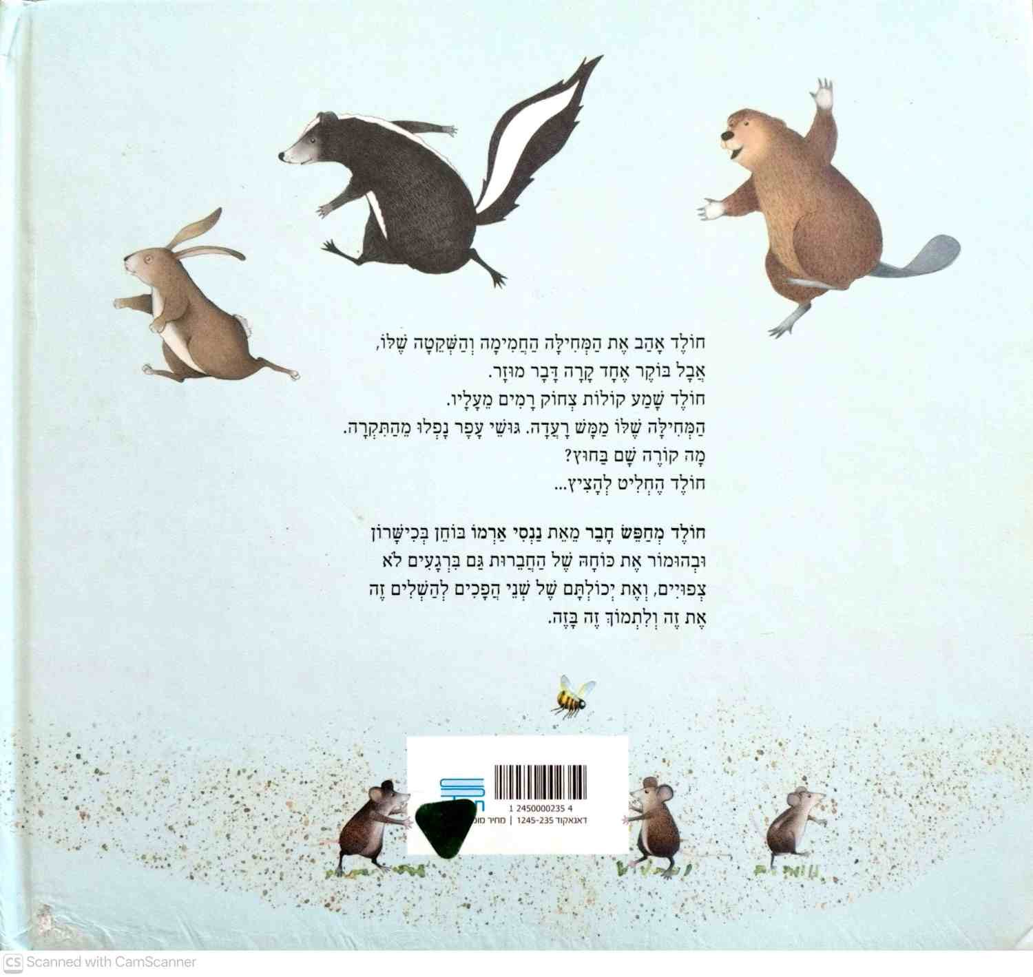 צילום של הספר חולד מחפש חבר / ננסי ארמו