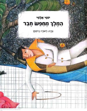 צילום של הספר המלך מחפש חבר / יוסי אלפי