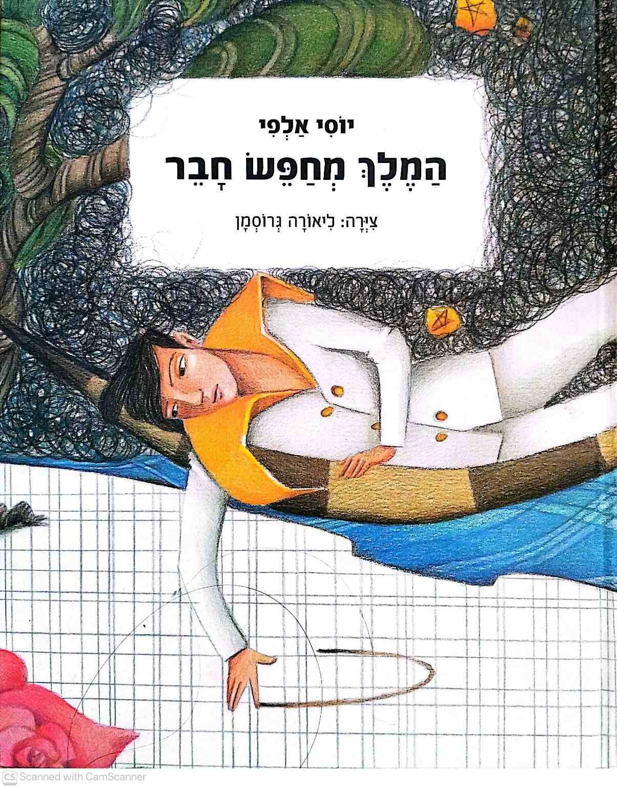 צילום של הספר המלך מחפש חבר / יוסי אלפי