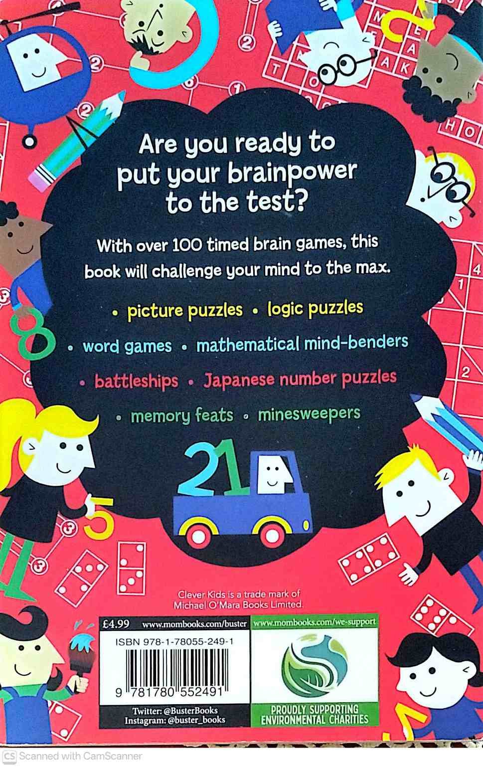 צילום של הספר Brain Games for Clever Kids / Gareth Moore