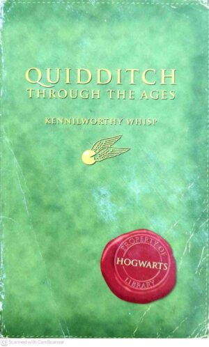 צילום של הספר Quidditch Through the Ages / Kennilworthy Whisp / J.K. Rowling