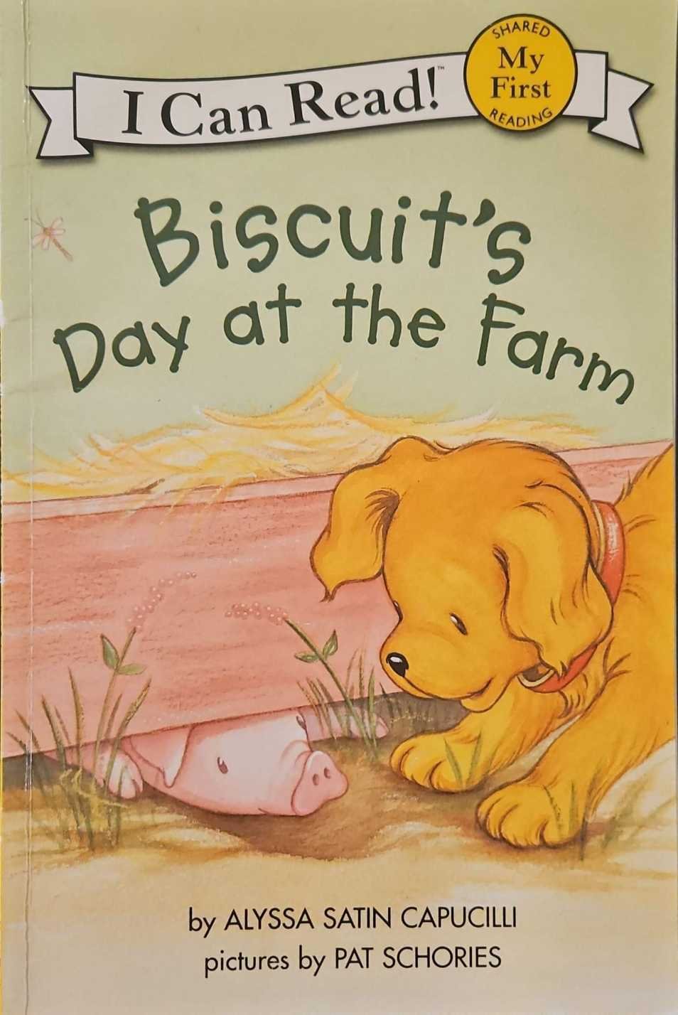 צילום של הספר Biscuit’s Day at the Farm / Alyssa Satin Capucilli (My First I Can Read Edition, HarperTrophy, 2007)