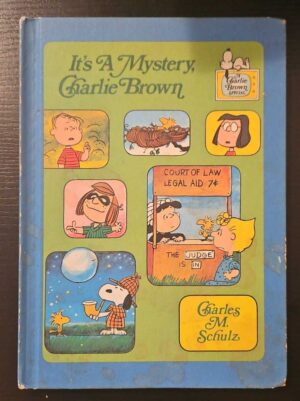 צילום של הספר It’s a Mystery, Charlie Brown / Charles M. Schulz (Scholastic Book Services, 1975)