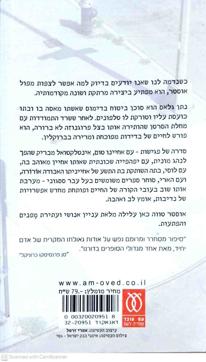צילום של הספר ספריה לעם 568: שגיונות ברוקלין / פול אוסטר