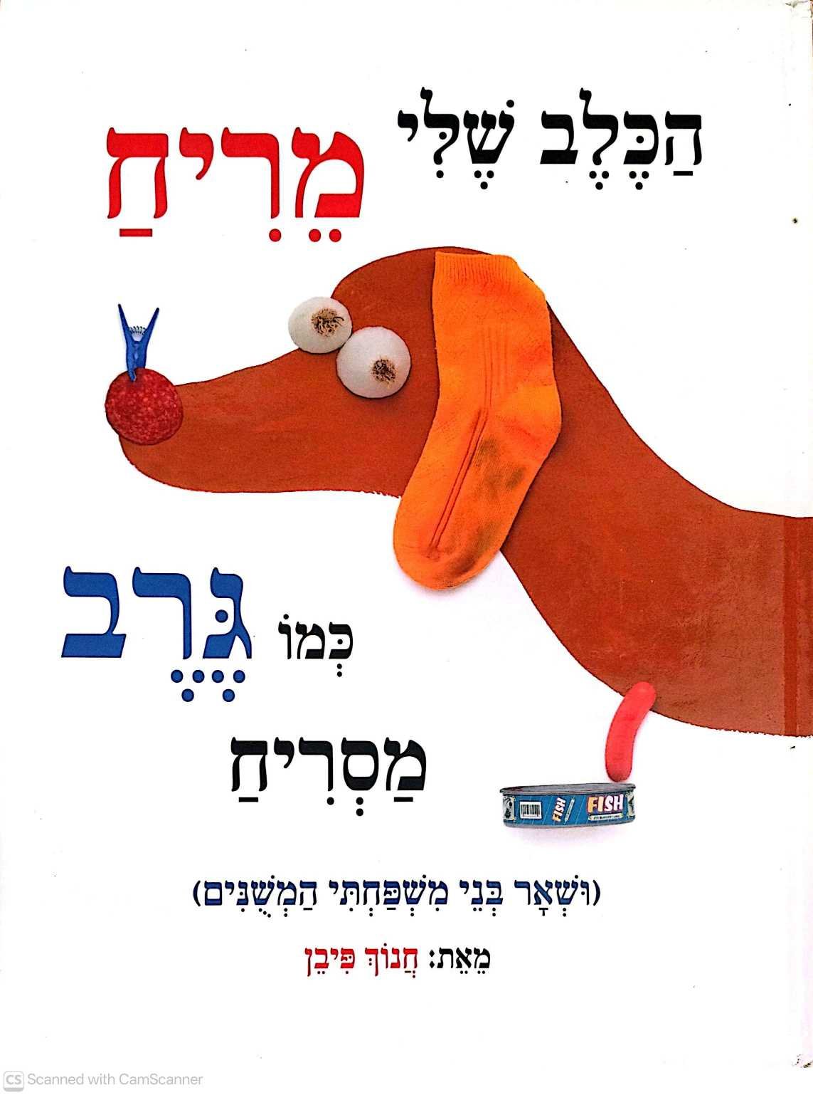 צילום של הספר הכלב שלי מריח כמו גרב מסריח (ושאר בני משפחתי המשונים) / חנוך פיבן (עם עובד, 2007)