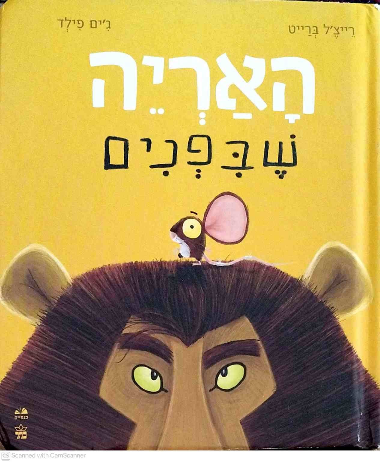 צילום של הספר האריה שבפנים / רייצ'ל ברייט • ג'ים פילד